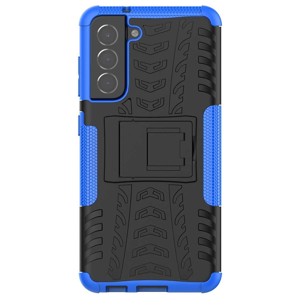 Outdoor Hülle für Samsung Galaxy S21 FE Tire Rutschfest Kickstand Schutz Cover