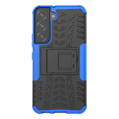 Outdoor Hülle für Samsung Galaxy S22 Tire Rutschfest Kickstand PC TPU Cover Case