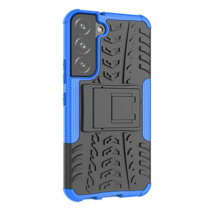 Outdoor Hülle für Samsung Galaxy S22 Tire Rutschfest Kickstand PC TPU Cover Case