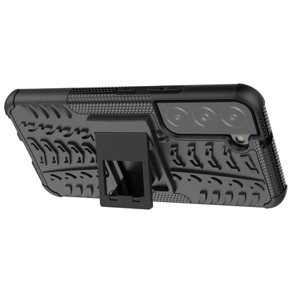 Outdoor Hülle für Samsung Galaxy S22 Tire Rutschfest Kickstand PC TPU Cover Case