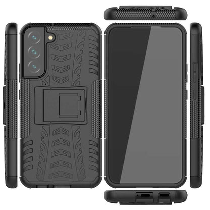 Outdoor Hülle für Samsung Galaxy S22 PLUS Tire Rutschfest Kickstand Schutz Cover