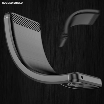 TPU Hülle für Samsung Galaxy A33 5G Carbon Fiber Skin Brushed Backcover Case