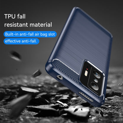 TPU Hülle für Xiaomi 11T 11T PRO Carbon Fiber Skin Brushed Schutzcover Soft Case