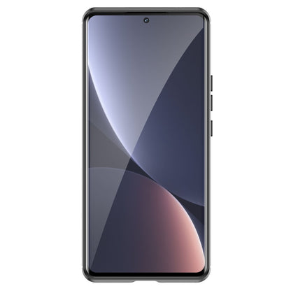 TPU Hülle für Xiaomi 12 PRO Carbon Fiber Skin Brushed Schutz Backcover Soft Case