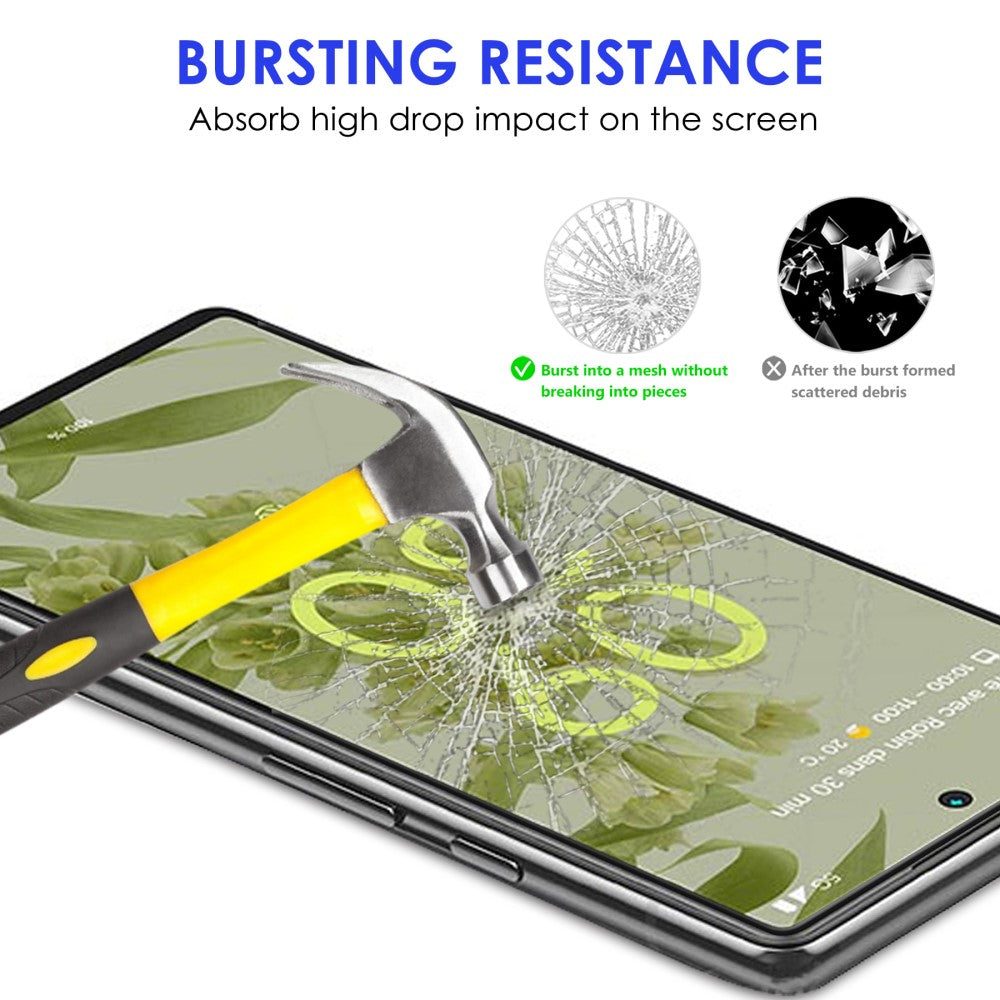 Schutzglas für Google Pixel 6a Full Cover Full Glue Tempered Glass Folie Film