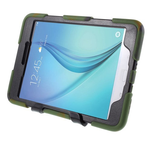 Samsung Galaxy Tab A 8.0" (2015) Outdoor Case Silikon Heavy Duty Kickstand Cover