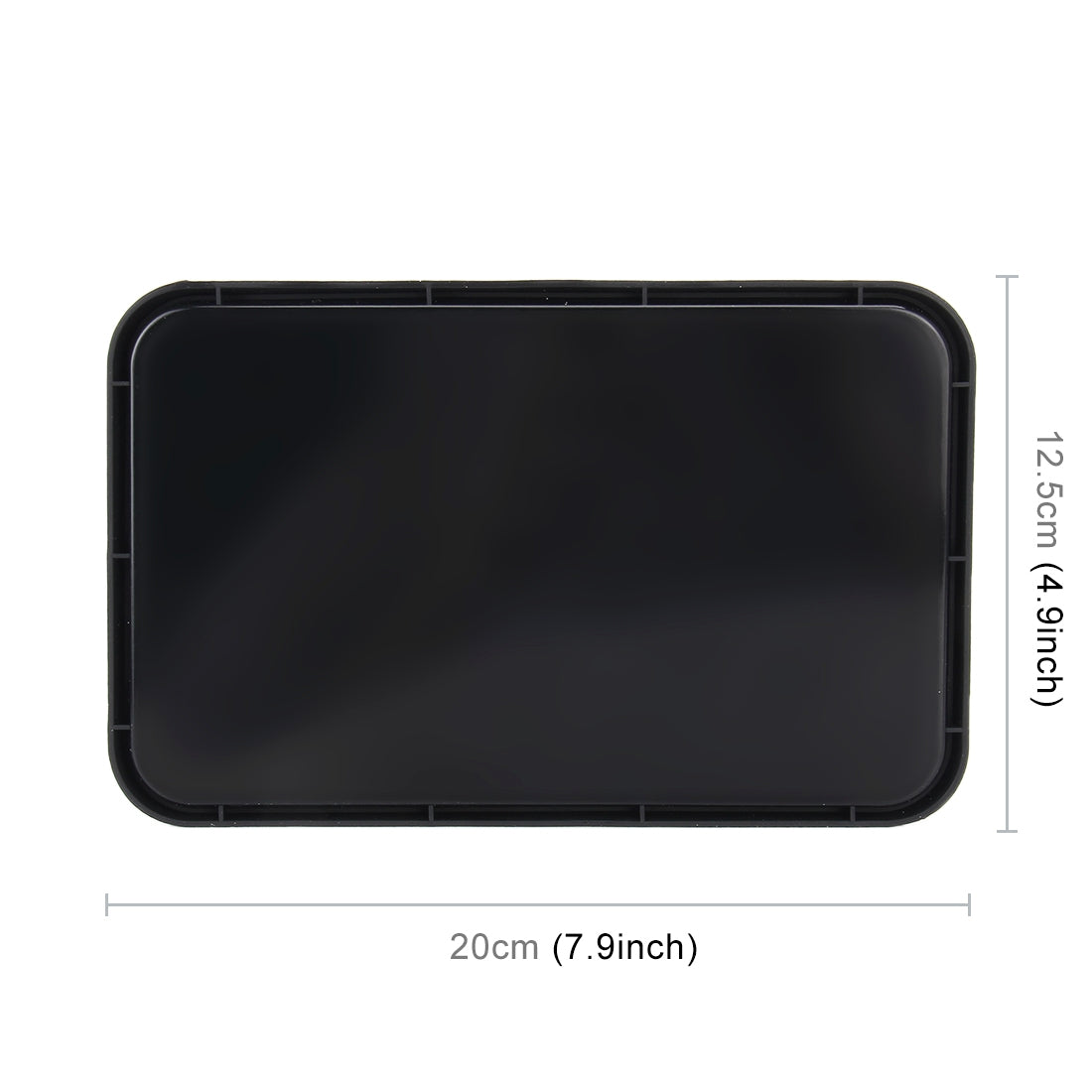 Car Dashboard Anti Rutsch Silikon Gel Pad Klebrig Halter mit Rand
