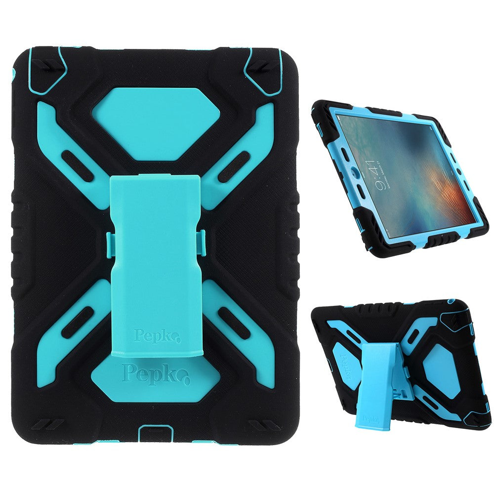 Apple iPad Pro 9.7" PEPKOO Outdoor Case Spider Series Silikon Heavy Duty Cover