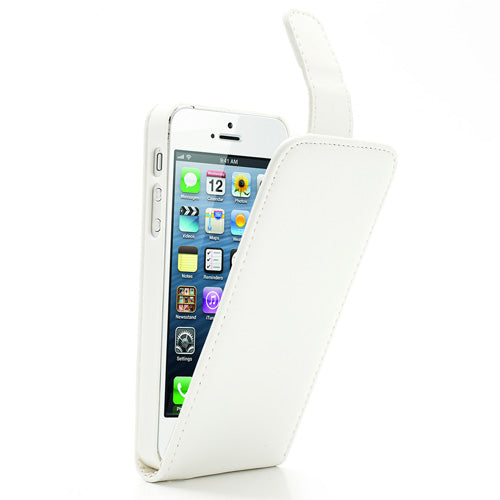Flip Case für Apple iPhone SE 5 5S Vertical Magnet