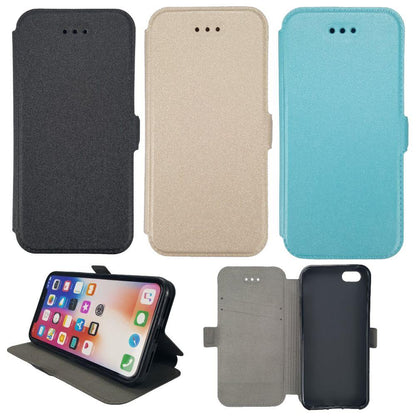 Wallet Case für Apple iPhone SE 5 5S TPU Book Pocket