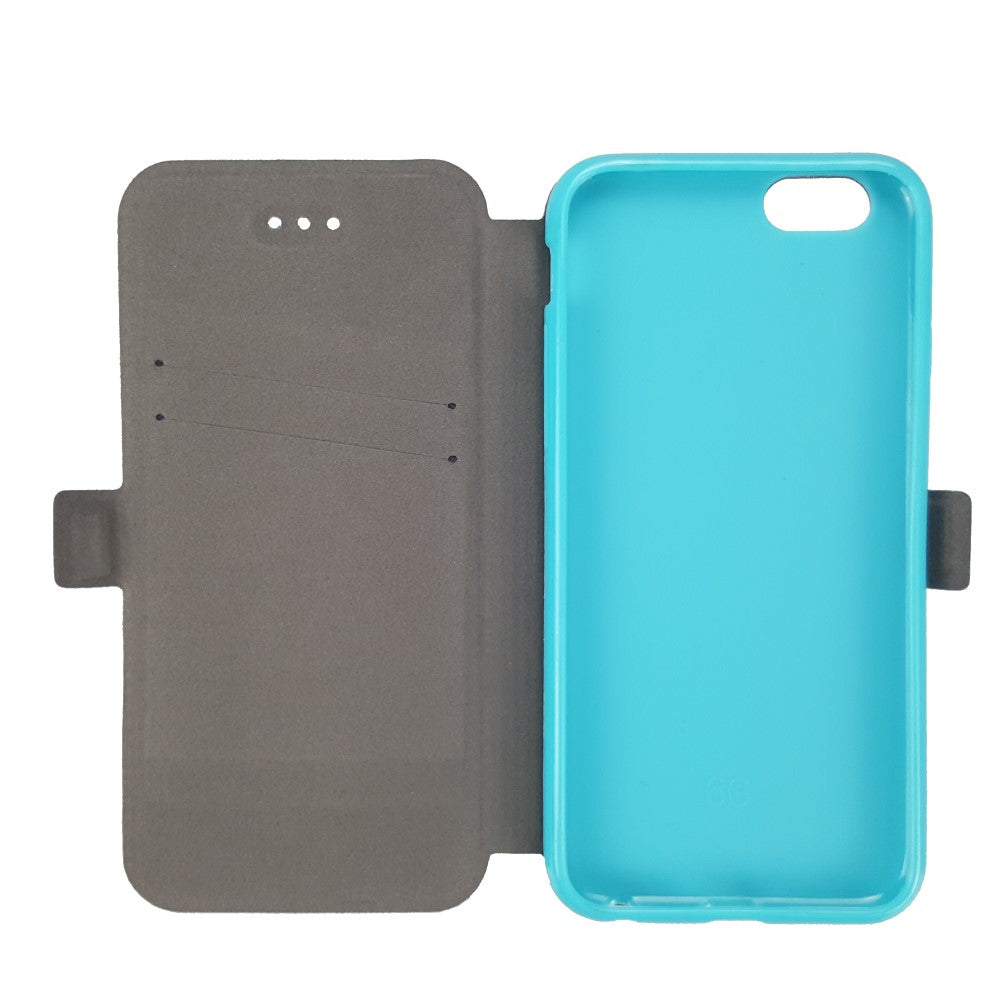 Wallet Case für Apple iPhone 6 6S Handy Tasche TPU Book Pocket