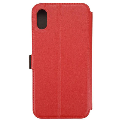 Wallet Case für Apple iPhone XS X TPU Book Pocket