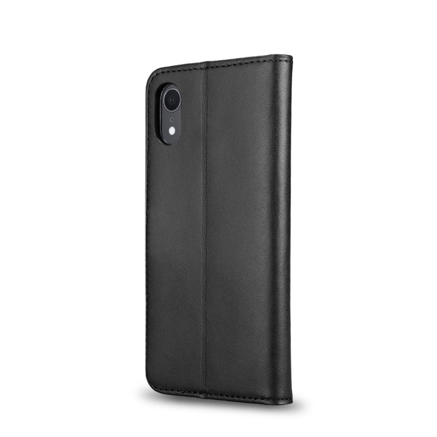 Wallet Case für Apple iPhone XR Genuine Split Echt Leder Tasche