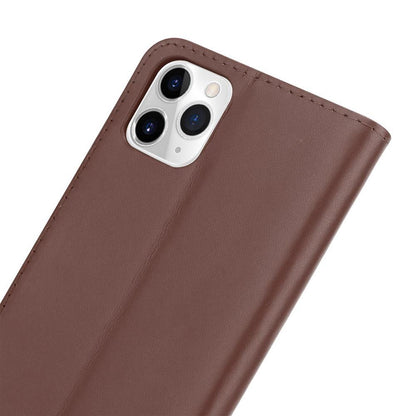 Wallet Case für Apple iPhone 11 PRO MAX Genuine Split Echt Leder Handy Tasche