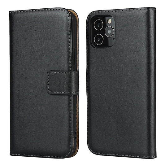 Wallet Case für Apple iPhone 12 MINI TPU Split Echt Leder Handy Tasche Klappetui