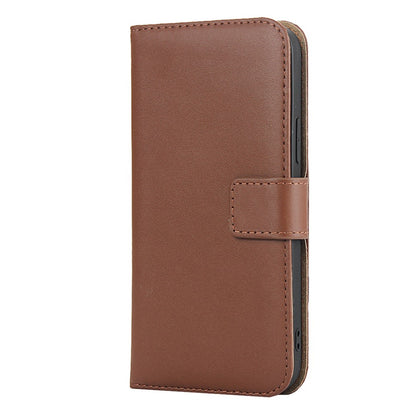 Wallet Case für Apple iPhone 12 12 PRO TPU Split Echt Leder Handy Tasche Hülle