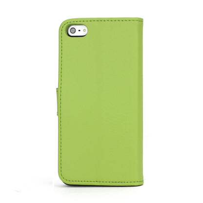 Wallet Case für Apple iPhone SE 5 5S Genuine Split Echt Leder