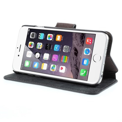 Wallet Case für Apple iPhone 6 6S Handy Tasche Retro Style Antik