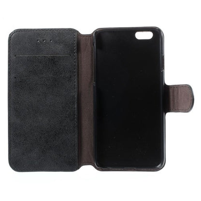 Wallet Case für Apple iPhone 6 6S Handy Tasche Retro Style Antik