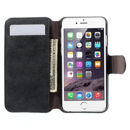 Wallet Case für Apple iPhone 6 6S Handy Tasche Retro Style Antik