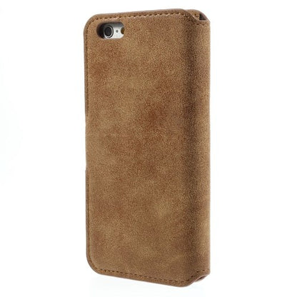 Wallet Case für Apple iPhone 6 6S Handy Tasche Retro Style Antik