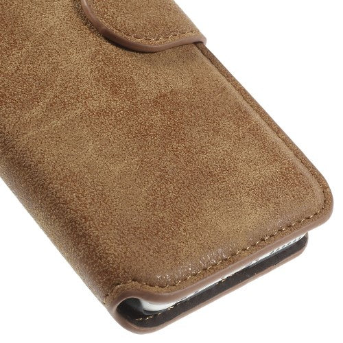 Wallet Case für Apple iPhone 6 6S Handy Tasche Retro Style Antik