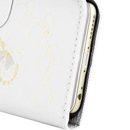Wallet Case für Apple iPhone 6 6S Handy Tasche Butterfly Pattern