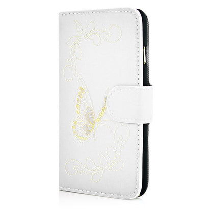 Wallet Case für Apple iPhone 6 6S Handy Tasche Butterfly Pattern