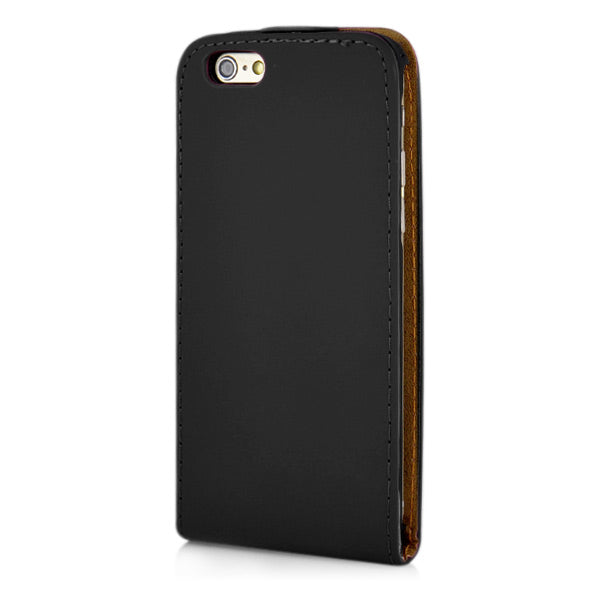 Flip Case für Apple iPhone 6 6S Elegant Vertikal Magnet