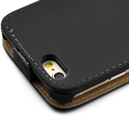 Flip Case für Apple iPhone 6 6S Elegant Vertikal Magnet