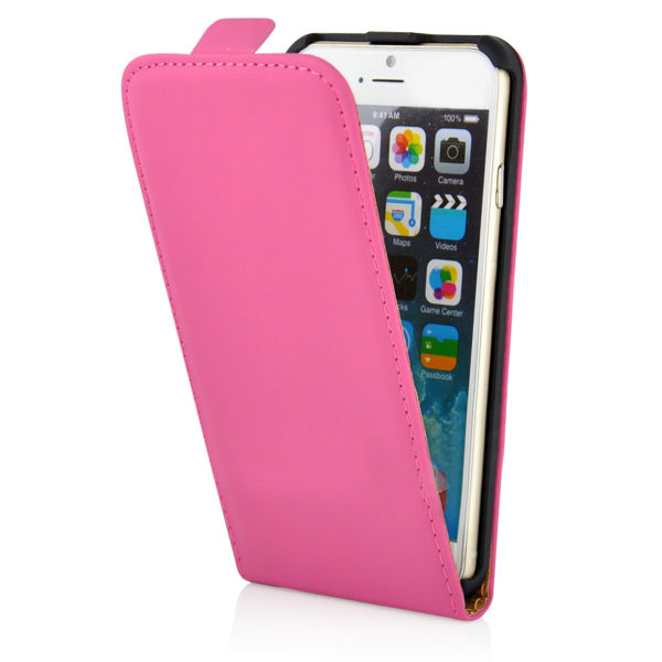 Flip Case für Apple iPhone 6 6S Elegant Vertikal Magnet