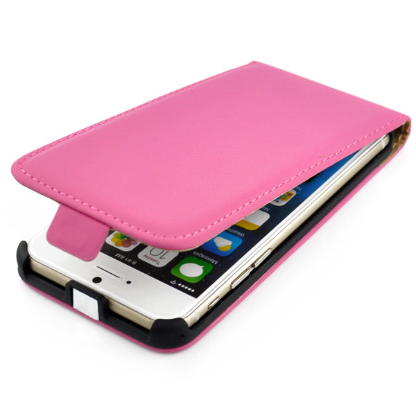 Flip Case für Apple iPhone 6 6S Elegant Vertikal Magnet