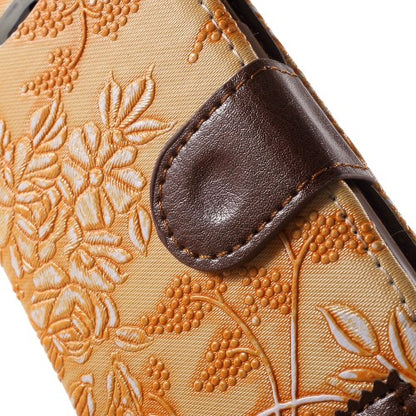 Wallet Case für Apple iPhone 6 6S Handy Tasche Elegant Flowers Blumen Muster