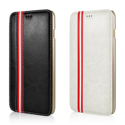 Wallet Case für Apple iPhone 6 6S Handy Tasche Book Style Luxury Stripe