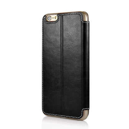 Wallet Case für Apple iPhone 6 6S Handy Tasche Book Style Luxury Stripe