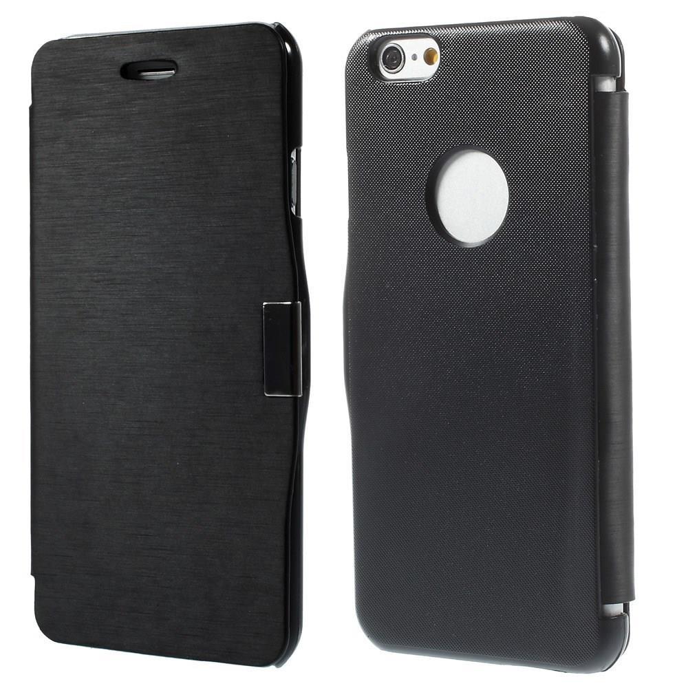 Wallet Case Brushed Magnet Book Style Klapp Etui