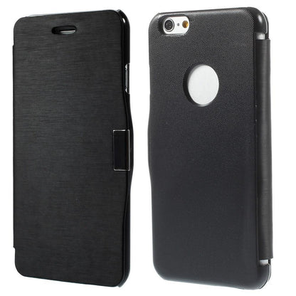 Wallet Case Brushed Magnet Book Style Klapp Etui