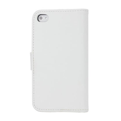 Wallet Case für Apple iPhone 4 4S Genuine Split Echt Leder