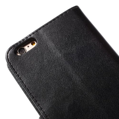 Wallet Case für Apple iPhone 6 6S Handy Tasche Butterfly Flower Motiv