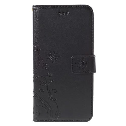 Wallet Case für Apple iPhone 6 6S Handy Tasche Butterfly Flower Motiv