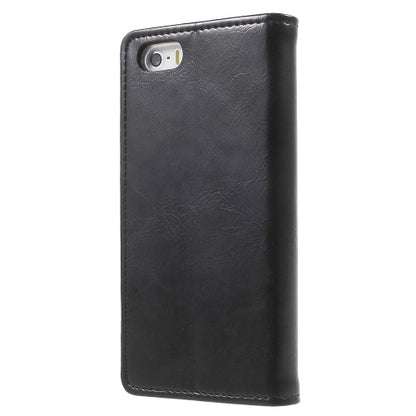 Wallet Case für Apple iPhone SE 5 5S Mercury GOOSPERY Blue Moon Book Etui