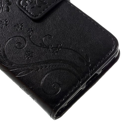 Wallet Case für Apple iPhone 8 7 SE 2020 Butterfly Flower Motiv