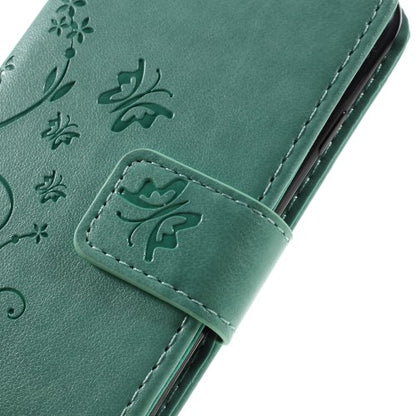 Wallet Case für Apple iPhone 8 7 SE 2020 Butterfly Flower Motiv