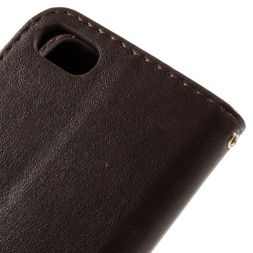 Wallet Case für Apple iPhone 8 7 SE 2020 Butterfly Flower Motiv