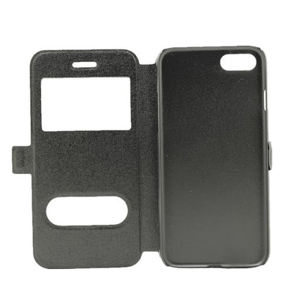 Wallet Case für Apple iPhone 8 7 SE 2020 Window View Silk Book Etui