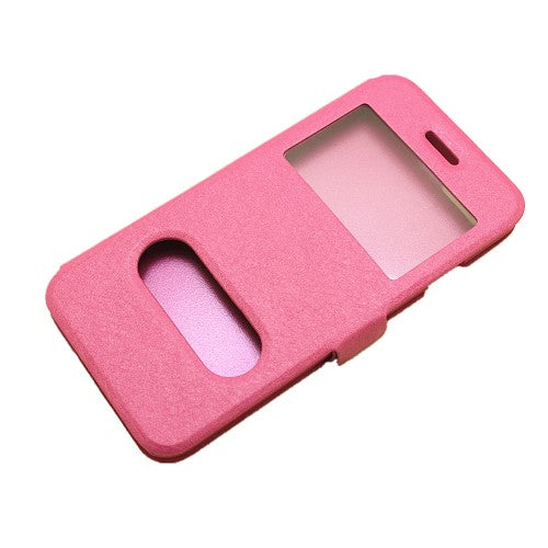 Wallet Case für Apple iPhone 8 7 SE 2020 Window View Silk Book Etui