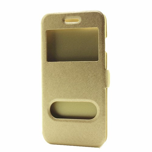 Wallet Case für Apple iPhone 8 7 SE 2020 Window View Silk Book Etui