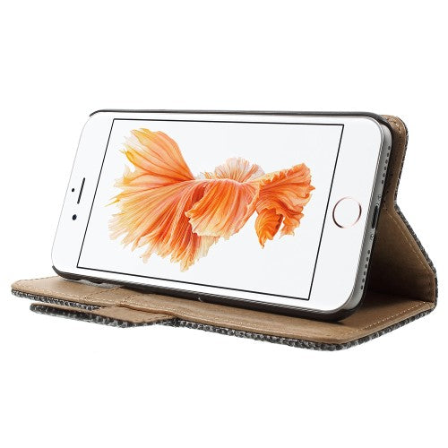 Wallet Case für Apple iPhone 8 7 SE 2020 Snake Schlange Muster Etui