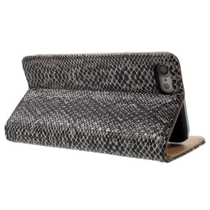 Wallet Case für Apple iPhone 8 7 SE 2020 Snake Schlange Muster Etui