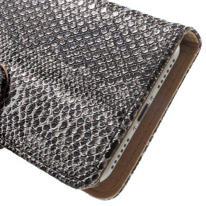 Wallet Case für Apple iPhone 8 7 SE 2020 Snake Schlange Muster Etui